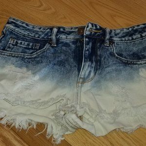 Bullhead high rise shorts size 5